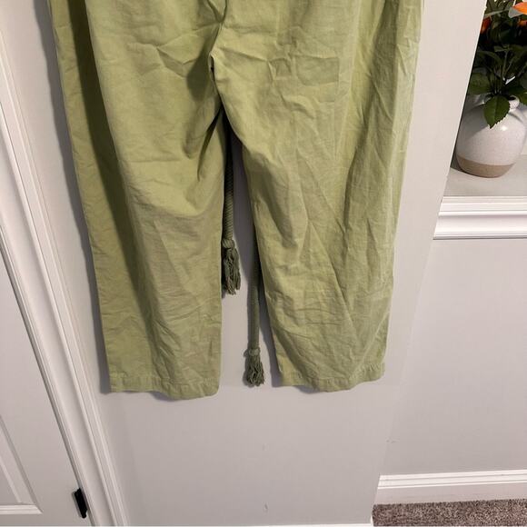 THE GREAT. Green Cotton Pants 30 - Picture 13 of 13